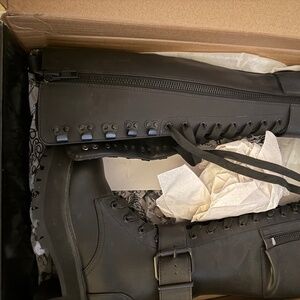 Dolls Kill Combat Boots New In Box